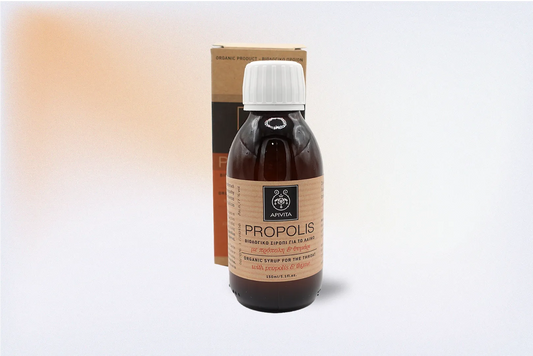 APIVITA PROPOLIS JARABE BIOLÓGICO PARA LA GARGANTA CON PRÓPOLIS Y TOMILLO – 150 ML