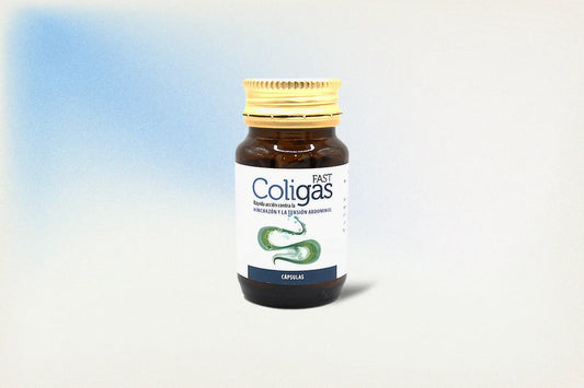 COLIGAS FAST – CÁPSULAS PARA LA HINCHAZÓN ABDOMINAL Y EXCESO DE GASES