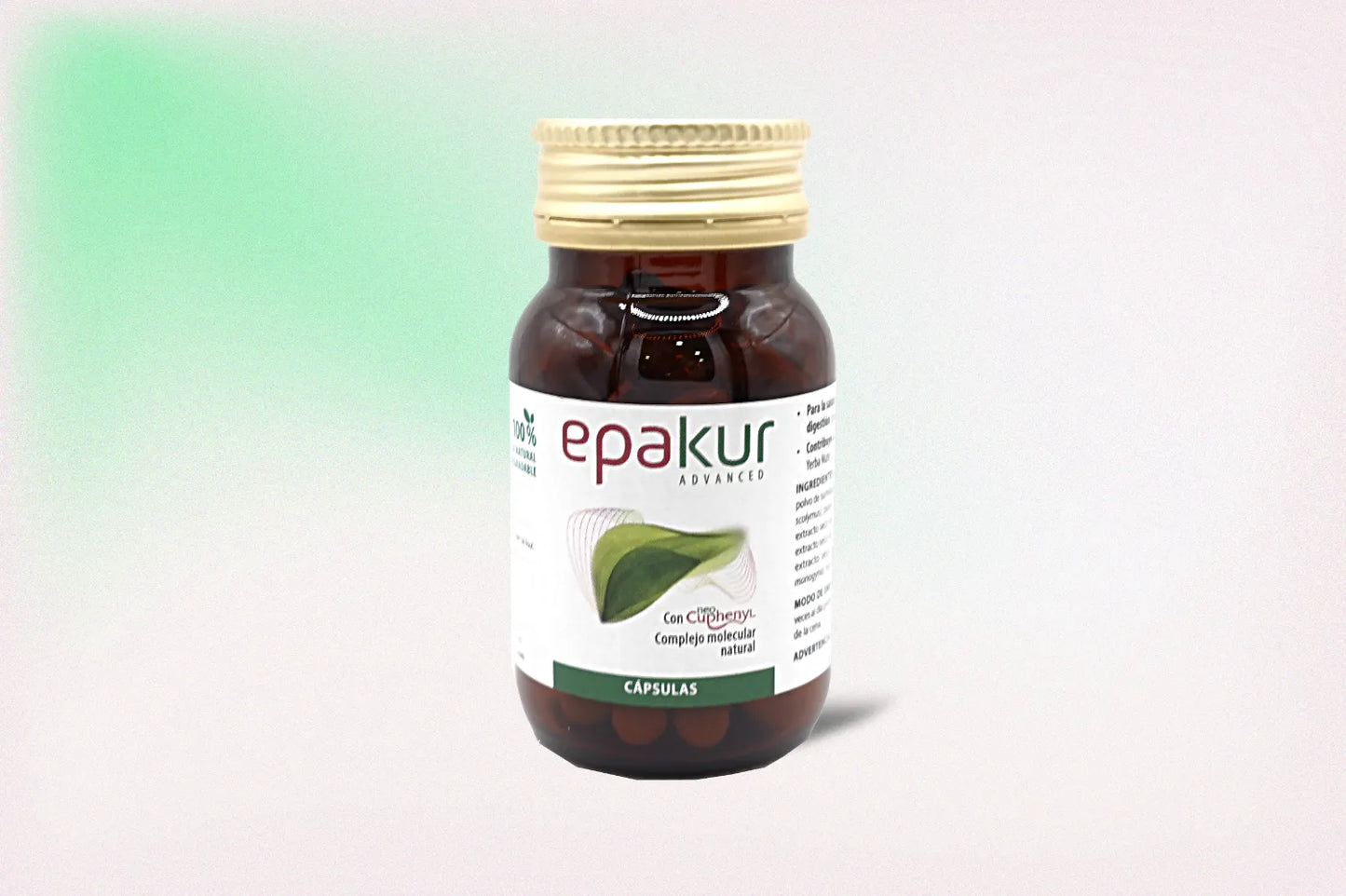 EPAKUR ADVANCED 50 CÁPSULAS – APOYO NATURAL PARA EL HÍGADO Y LA DETOXIFICACIÓN