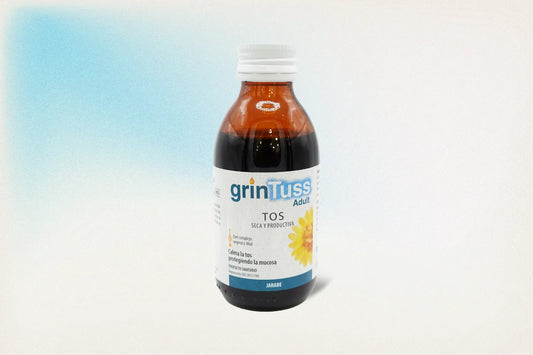 GRINTUSS ADULT – JARABE NATURAL PARA LA TOS SECA Y PRODUCTIVA EN ADULTOS