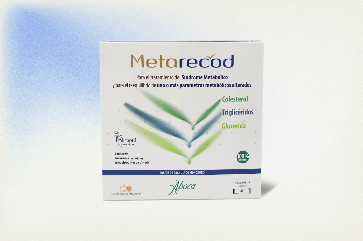 METARECOD COMPLEMENTO NATURAL PARA EL SÍNDROME METABÓLICO – 40 SOBRES