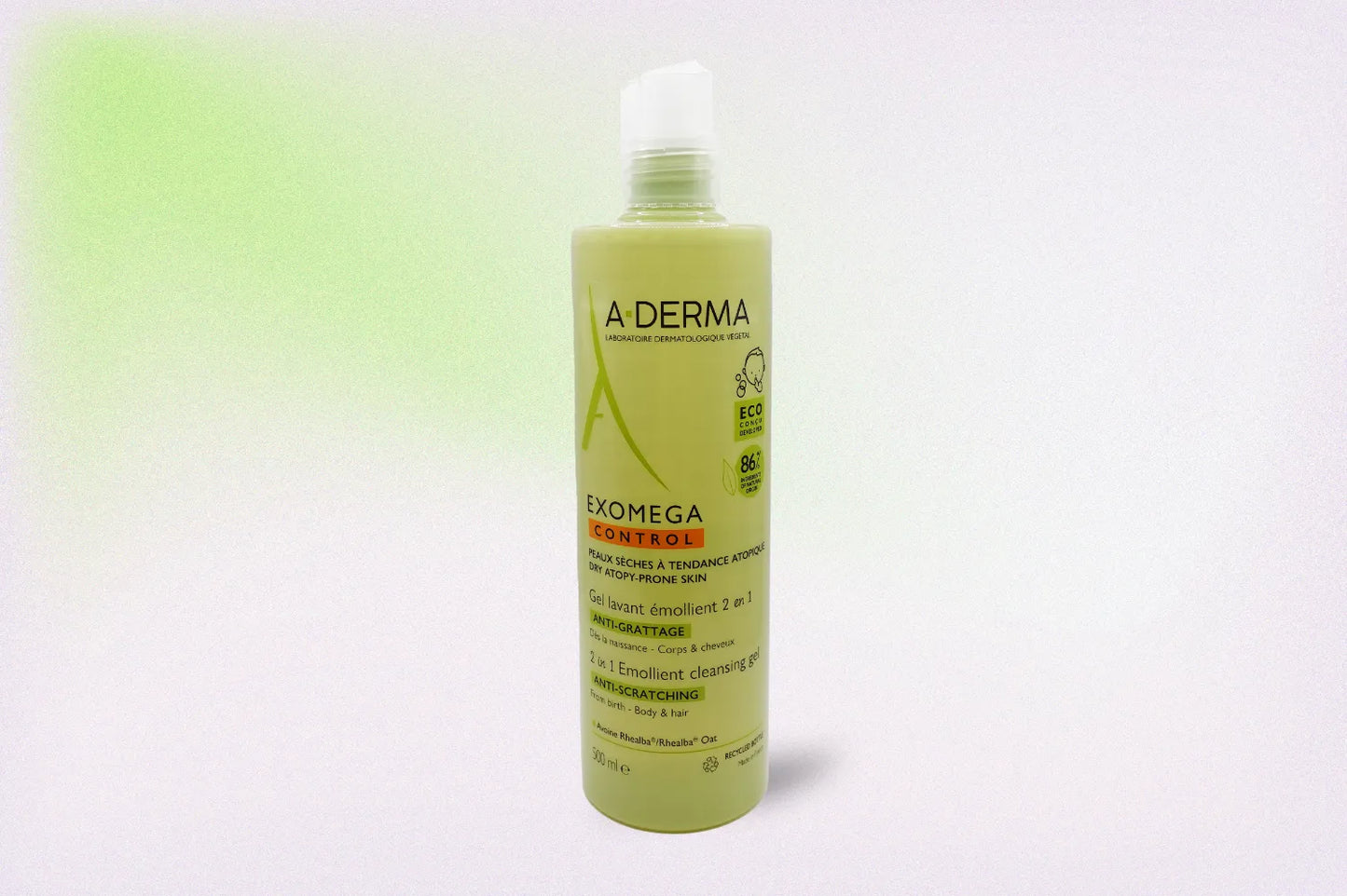 EXOMEGA GEL LIMPIADOR EMOLIENTE 2 EN 1 500ML