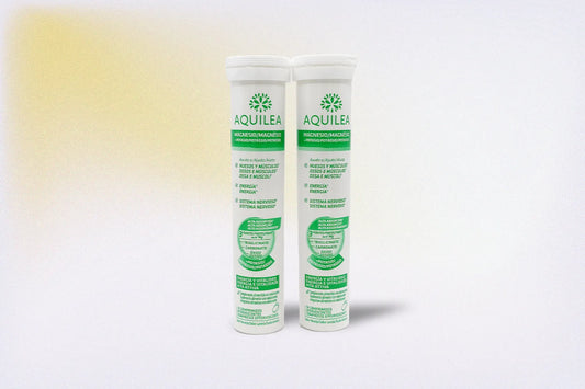 AQUILEA MAGNESIO + POTASIO 28 COMPRIMIDOS EFERVESCENTES – ENERGÍA, MÚSCULOS Y BIENESTAR NERVIOSO