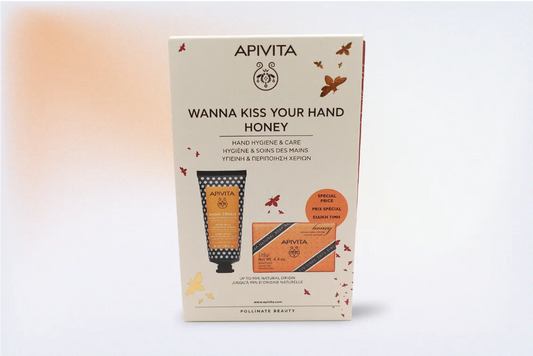 APIVITA SET DE MANOS “WANNA KISS YOUR HAND HONEY” CON MIEL – EDICIÓN ESPECIAL