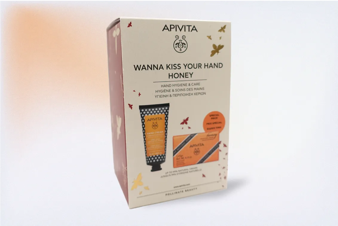 APIVITA SET DE MANOS “WANNA KISS YOUR HAND HONEY” CON MIEL – EDICIÓN ESPECIAL