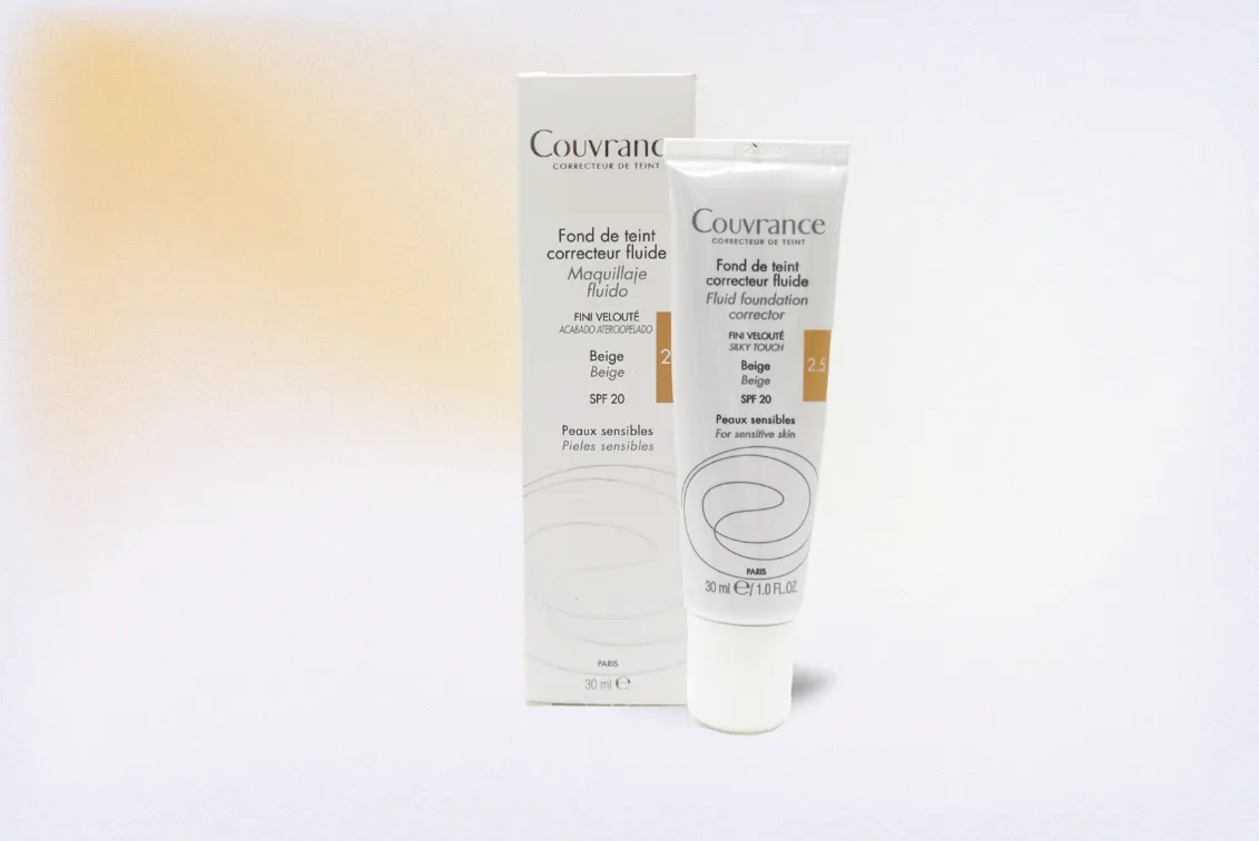 COUVRANCE FOND DE TEINT CORRECTEUR FLUIDE SPF 20 BEIGE