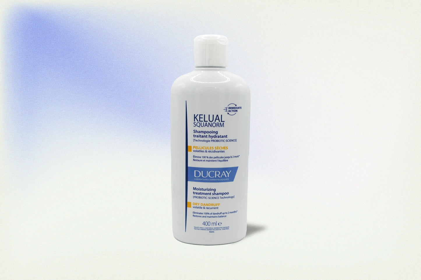 DUCRAY KELUAL SQUANORM CHAMPÚ ANTICASPA SECA 400ML