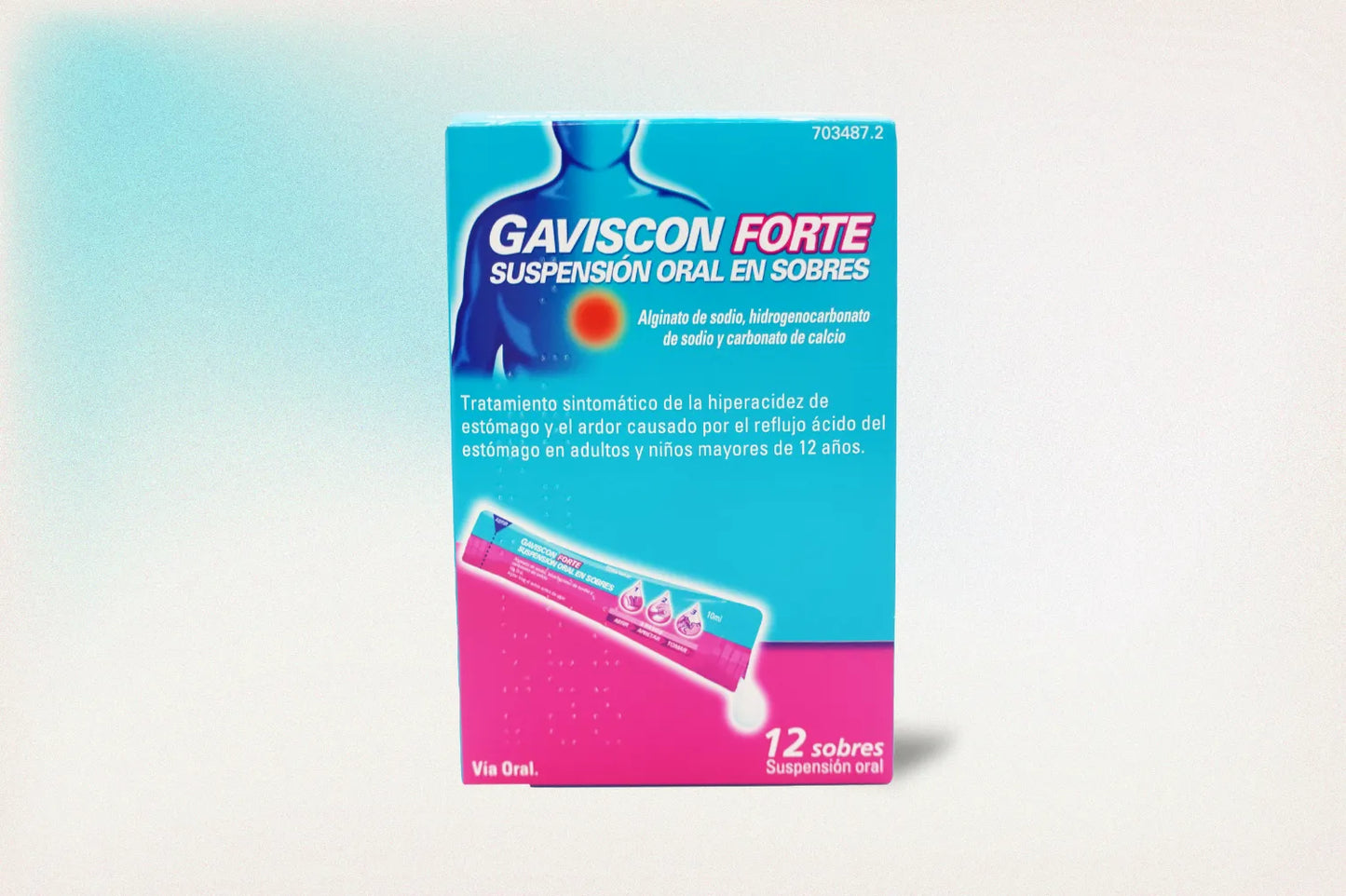 GAVISCON FORTE SUSPENSIÓN ORAL EN SOBRES 12 SOBRES