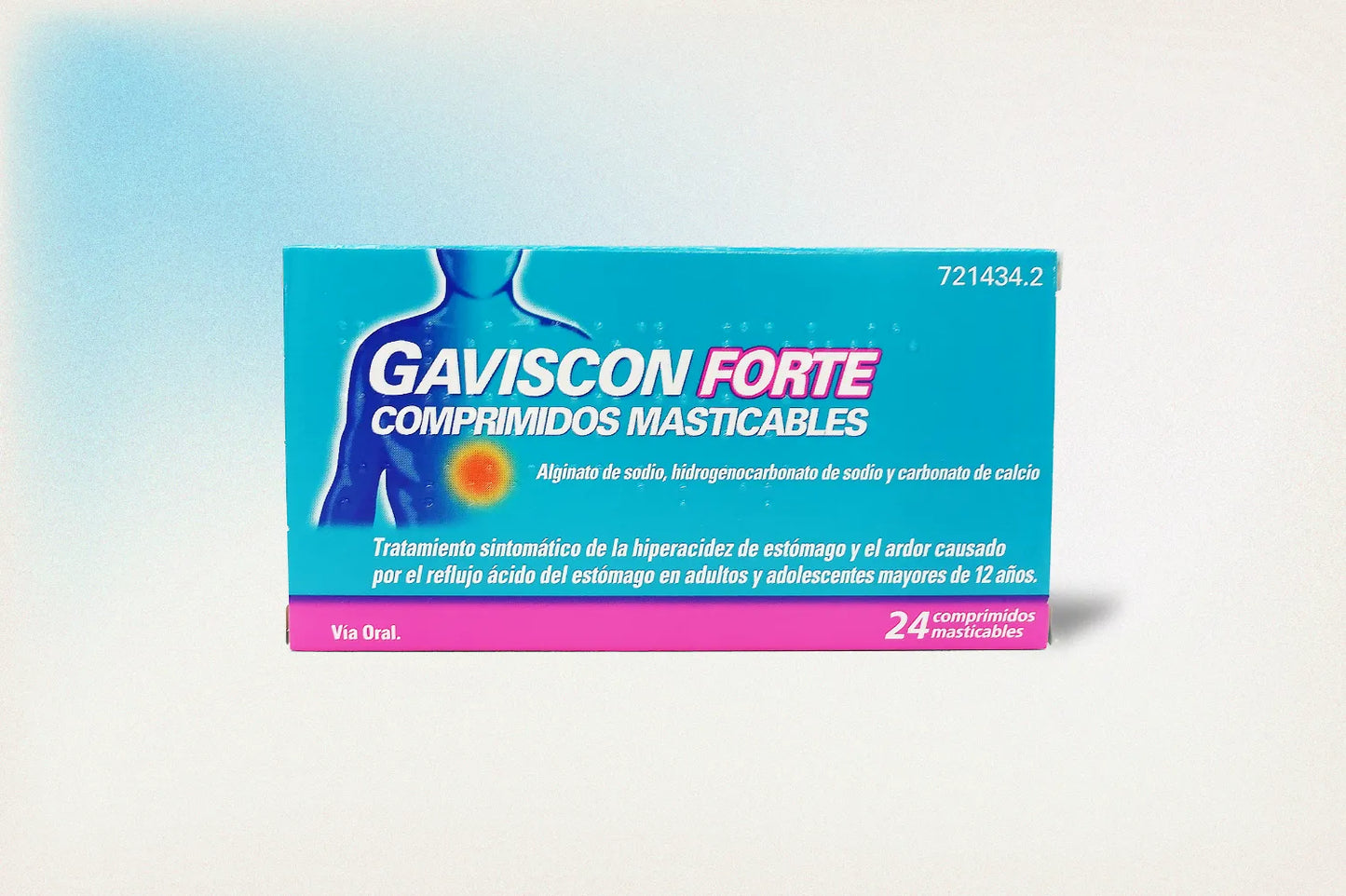 GAVISCON FORTE COMPRIMIDOS MASTICABLES 24 COMPRIMIDOS