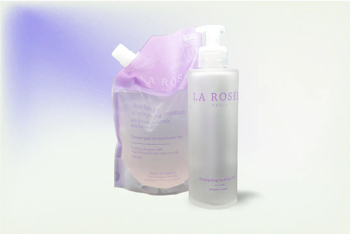 LA ROSÉE SHAMPOING RECHARGEABLE