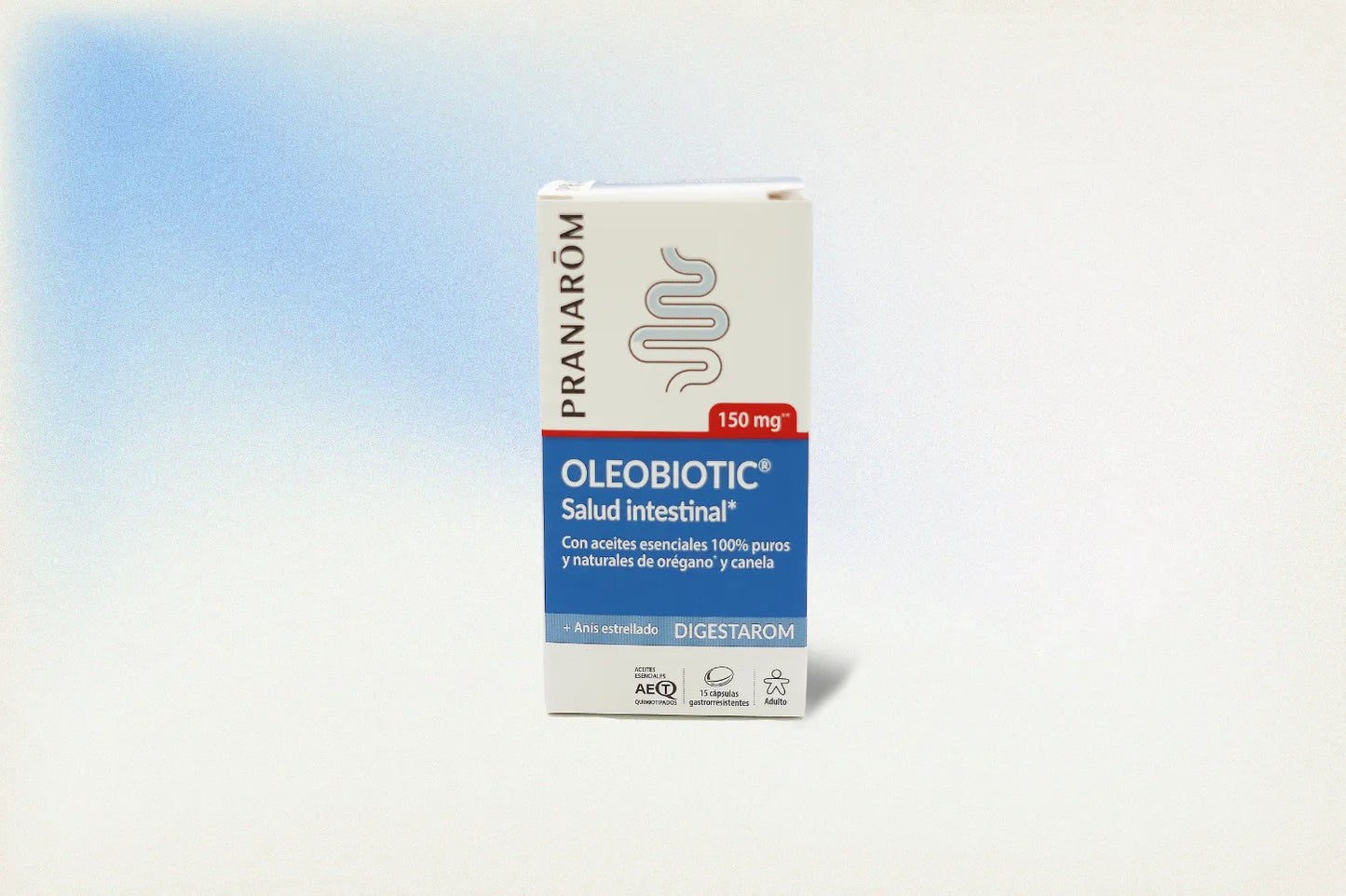 PRANARÔM OLEOBIOTIC SALUD INTESTINAL 150 MG 15 CÁPSULAS