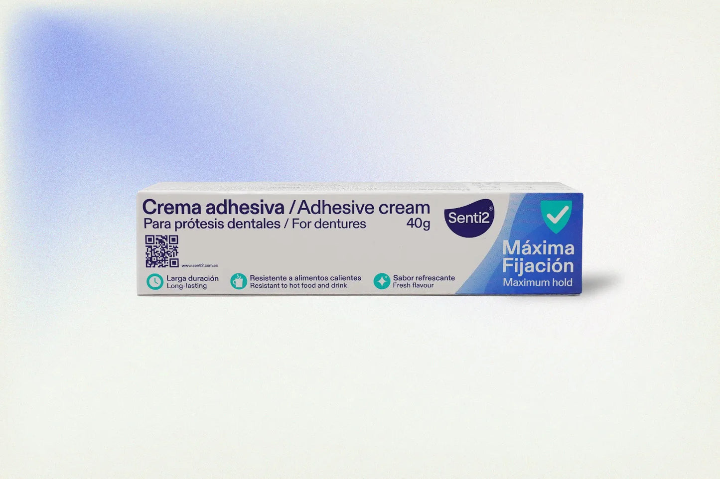 SENTI2 CREMA ADHESIVA PARA PRÓTESIS DENTALES 40 G