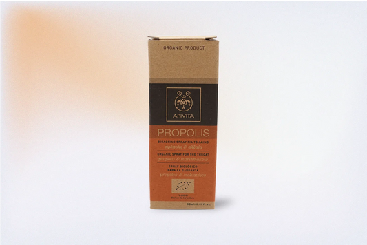 APIVITA PROPOLIS SPRAY BIOLÓGICO PARA LA GARGANTA CON PRÓPOLIS Y MALVAVISCO – 30 ML