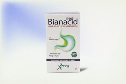 NEO BIANACID 45 COMPRIMIDOS – ALIVIO NATURAL DE LA ACIDEZ, REFLUJO Y MOLESTIAS DIGESTIVAS