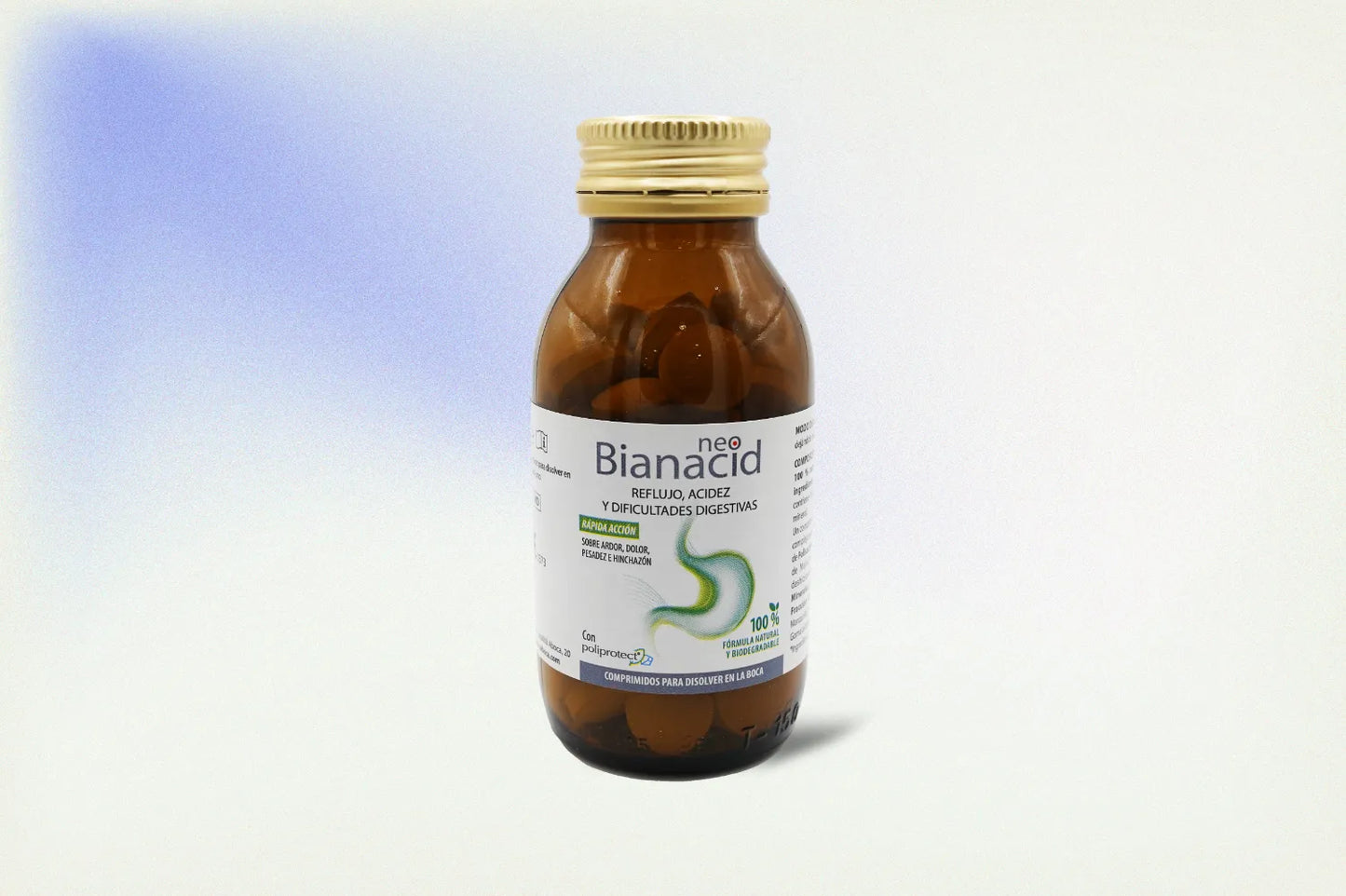 NEO BIANACID MENTA 70 COMPRIMIDOS – ALIVIO NATURAL DEL REFLUJO, LA ACIDEZ Y LAS MOLESTIAS DIGESTIVAS