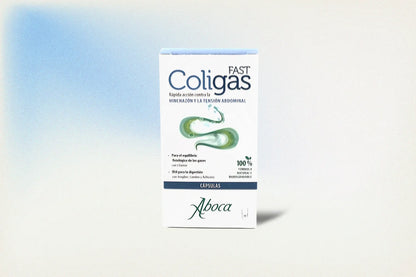 COLIGAS FAST – CÁPSULAS PARA LA HINCHAZÓN ABDOMINAL Y EXCESO DE GASES