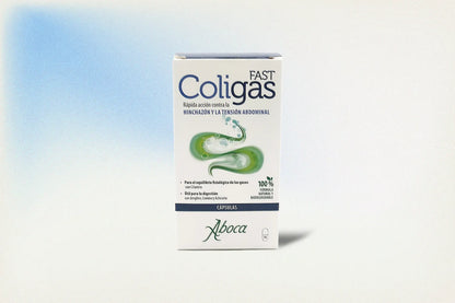COLIGAS FAST – 50 CÁPSULAS PARA HINCHAZÓN Y TENSIÓN ABDOMINAL