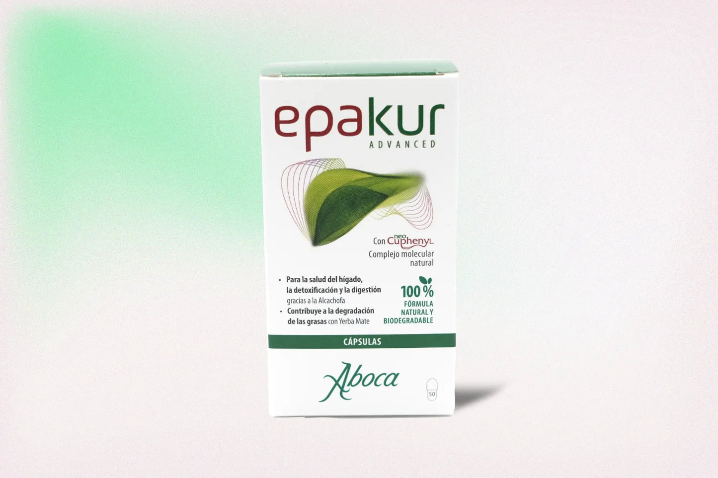 EPAKUR ADVANCED 50 CÁPSULAS – APOYO NATURAL PARA EL HÍGADO Y LA DETOXIFICACIÓN