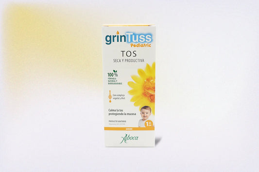 GRINTUSS PEDIATRIC – JARABE NATURAL PARA LA TOS SECA Y PRODUCTIVA EN NIÑOS