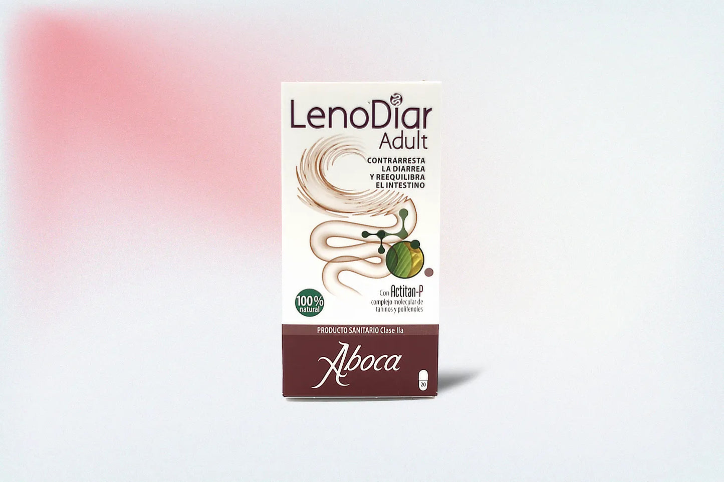 LENODIAR ADULT 20 CÁPSULAS – CONTROL NATURAL DE LA DIARREA EN ADULTOS