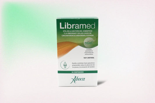 LIBRAMED 84 COMPRIMIDOS – APOYO NATURAL EN EL CONTROL DEL PESO Y LA OBESIDAD ABDOMINAL