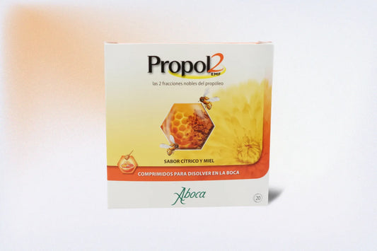 PROPOL2 EMF COMPRIMIDOS SABOR CÍTRICO Y MIEL – ALIVIO NATURAL PARA LA GARGANTA