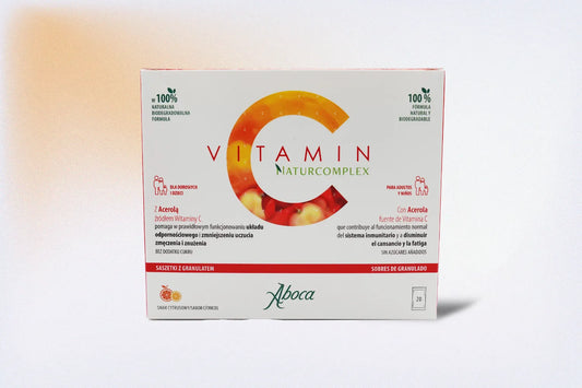 VITAMIN C NATURCOMPLEX 20 SOBRES – REFUERZO NATURAL DEL SISTEMA INMUNITARIO