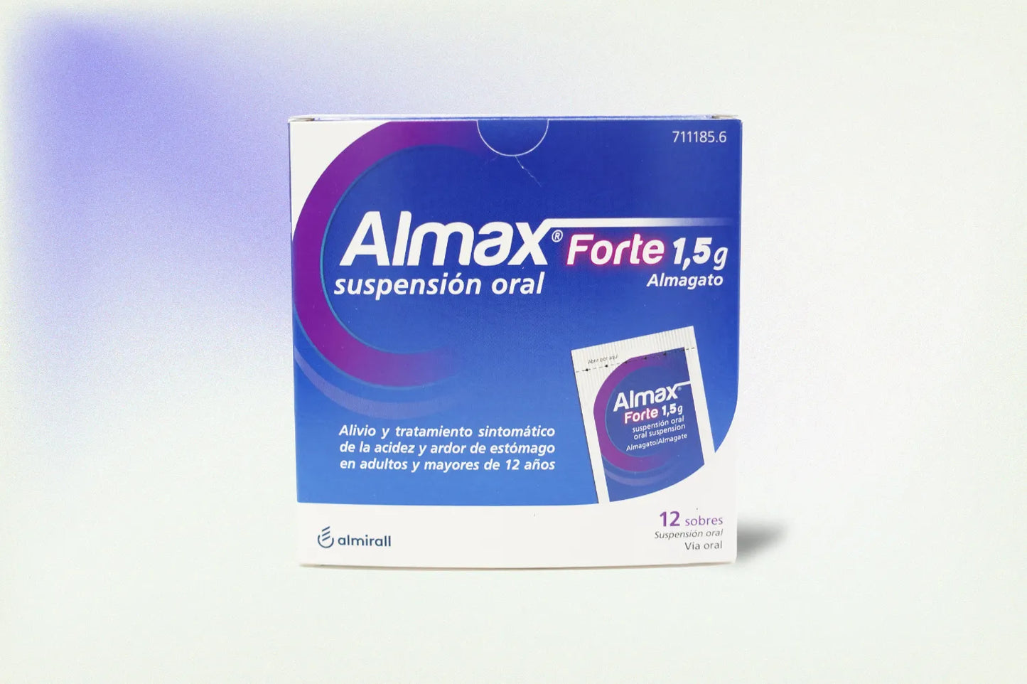 ALMAX FORTE 1,5 G SUSPENSIÓN ORAL 12 SOBRES – ALIVIO RÁPIDO DE LA ACIDEZ Y ARDOR DE ESTÓMAGO