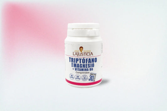 TRIPTÓFANO CON MAGNESIO + VITAMINA B6 ANA MARÍA LAJUSTICIA 60 COMPRIMIDOS – BIENESTAR EMOCIONAL Y SISTEMA NERVIOSO
