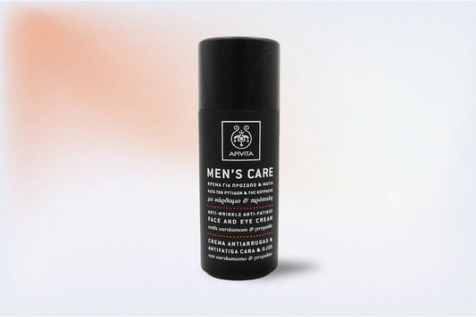 APIVITA MEN’S CARE CREMA ANTIARRUGAS Y ANTIFATIGA CARA Y OJOS – 50 ML