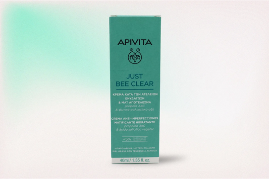 APIVITA JUST BEE CLEAR CREMA ANTI-IMPERFECCIONES MATIFICANTE HIDRATANTE – 40 ML