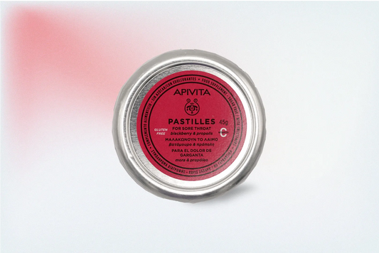 APIVITA PASTILLAS PARA LA GARGANTA CON PRÓPOLIS Y MORA