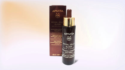 ROYAL JELLY ELIXIR AND SCALP REVITALIZING AND DENSIFIYING SERUM