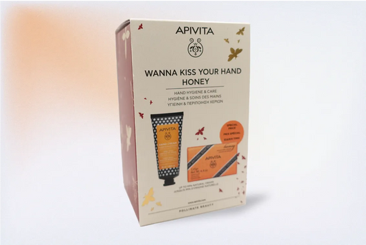 APIVITA SET DE MANOS “WANNA KISS YOUR HAND HONEY” CON MIEL – EDICIÓN ESPECIAL