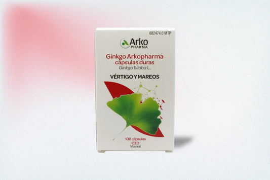 GINKGO ARKOPHARMA CÁPSULAS DURAS 100 CÁPSULAS – APOYO PARA LA CIRCULACIÓN Y EL EQUILIBRIO