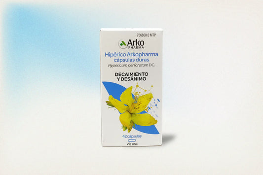 HIPÉRICO ARKOPHARMA CÁPSULAS DURAS 42 CÁPSULAS – AYUDA NATURAL CONTRA EL DECAIMIENTO Y EL DESÁNIMO