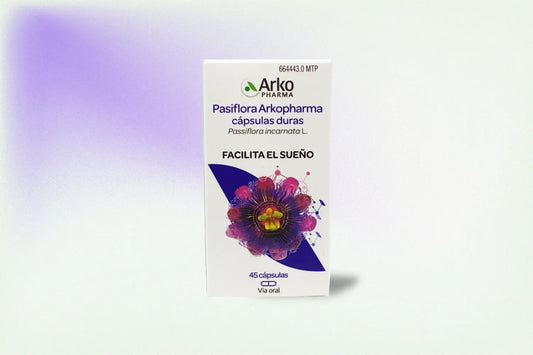 PASIFLORA ARKOPHARMA 45 CÁPSULAS – APOYO NATURAL PARA EL SUEÑO Y LA RELAJACIÓN