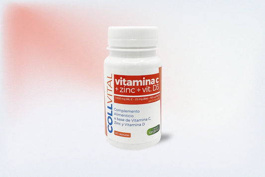 COLLVITAL VITAMINA C + ZINC + VITAMINA D3 60 CÁPSULAS