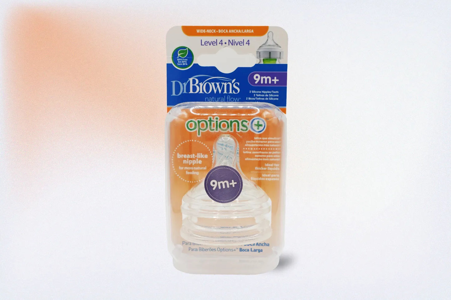 TETINA DR BROWN'S N4 +9M 2U