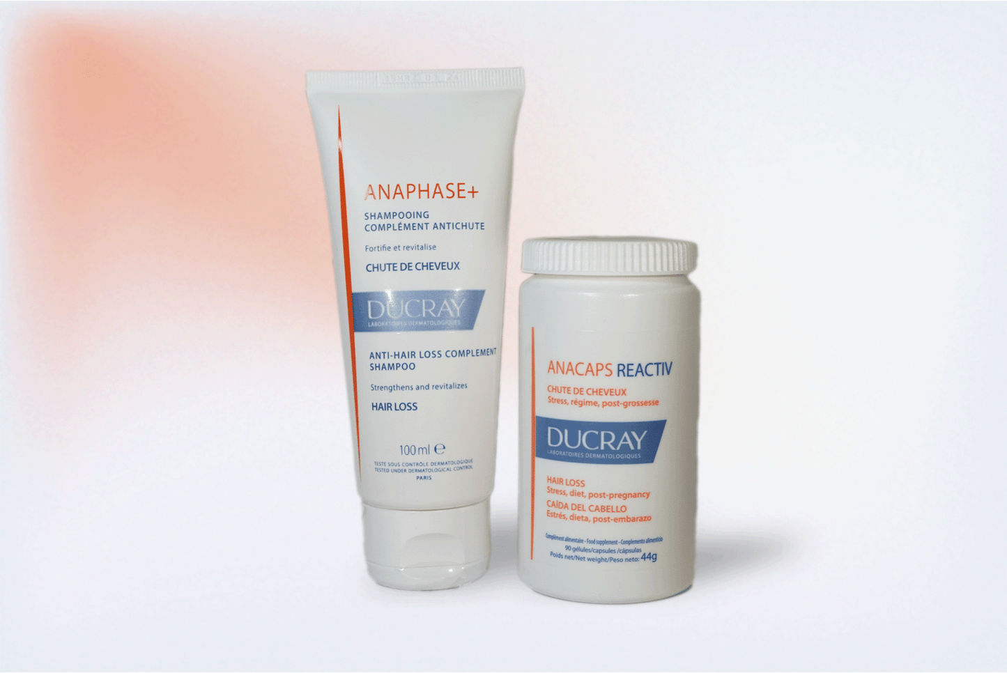 DUCRAY ANACAPS REACTIV 3 MESES + CHAMPÚ ANAPHASE+ 100ML