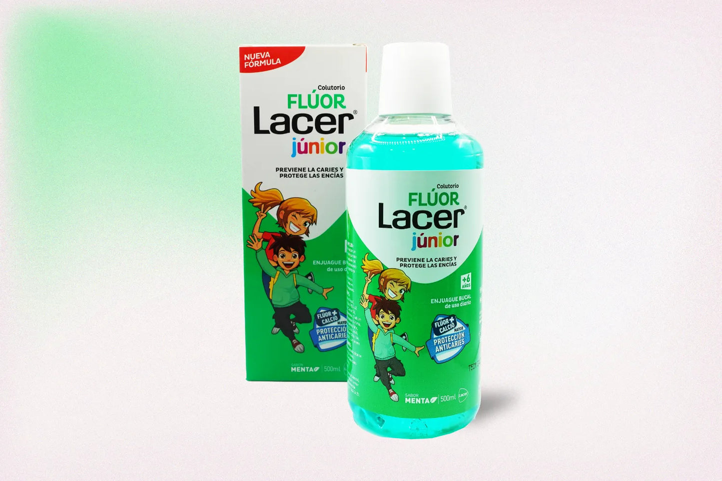 LACER JUNIOR FLUOR COLUTORIO 500ML