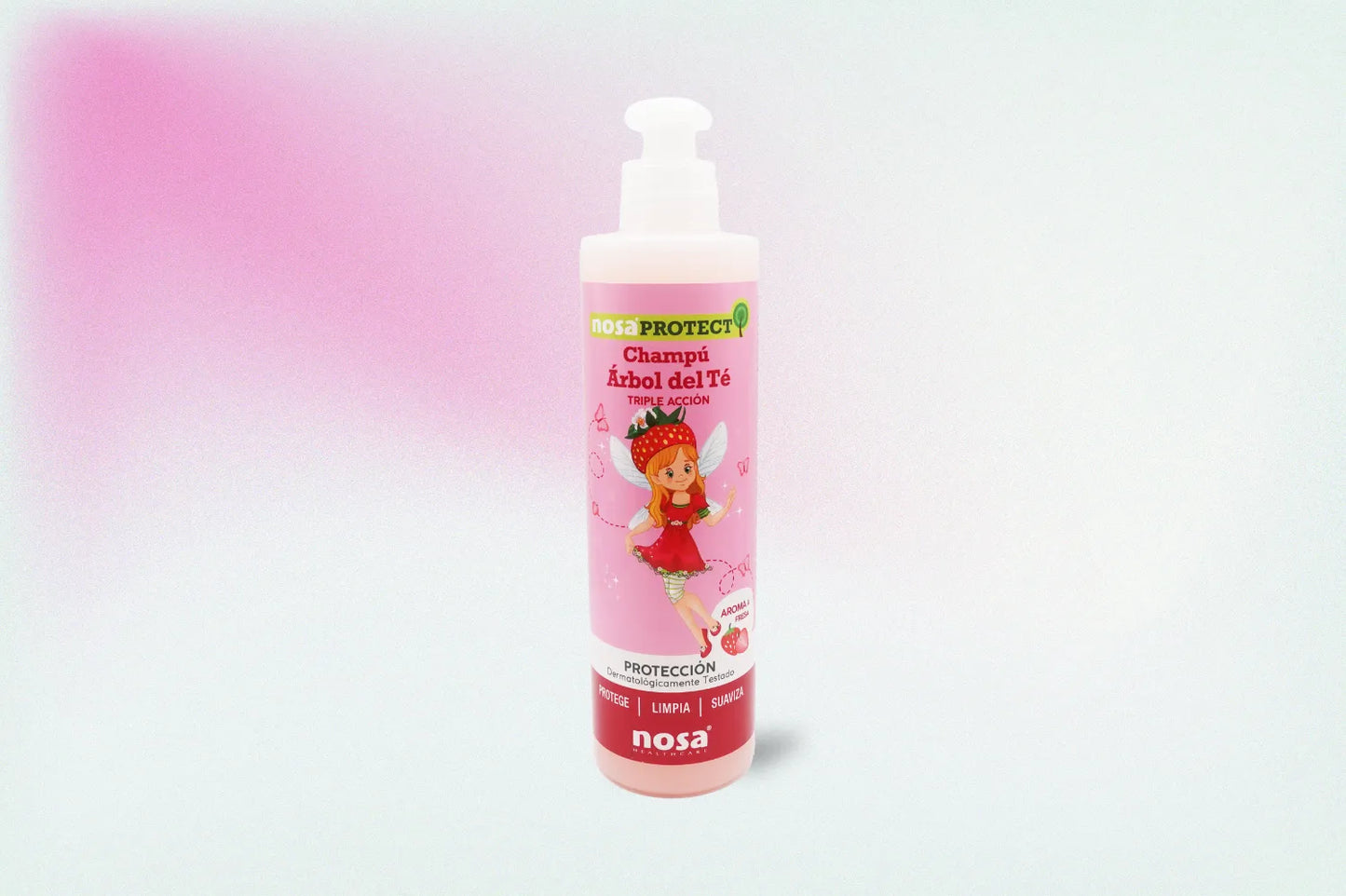 NOSA CHAMPU ARBOL DE TE FRESA-ROSA 250ML