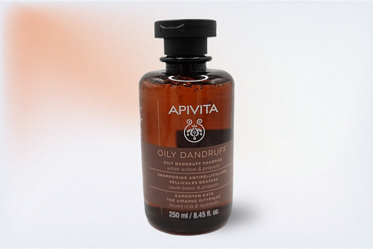 APIVITA OILY DANDRUFF CHAMPÚ ANTICASPA GRASA CON SAUCE BLANCO Y PRÓPOLIS – 250 ML