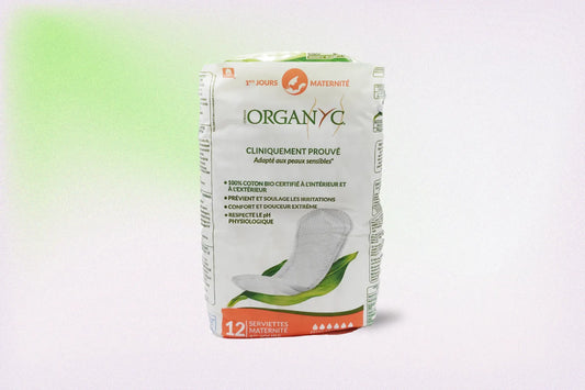 COMPRESAS POSTPARTO ORGANYC MATERNIDAD HOSPITAL