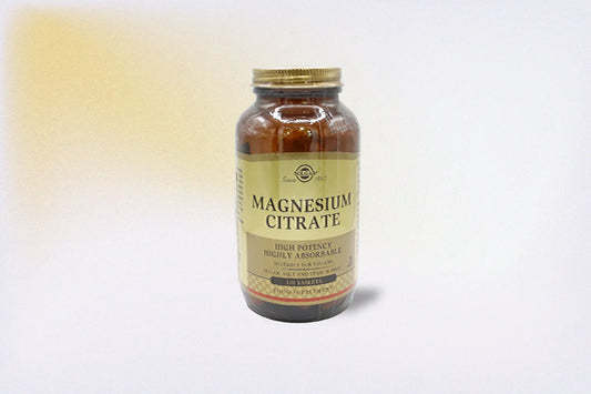 SOLGAR MAGNESIUM CITRATE 120 COMPRIMIDOS