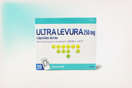 ULTRA LEVURA 250 MG 20 CÁPSULAS DURAS
