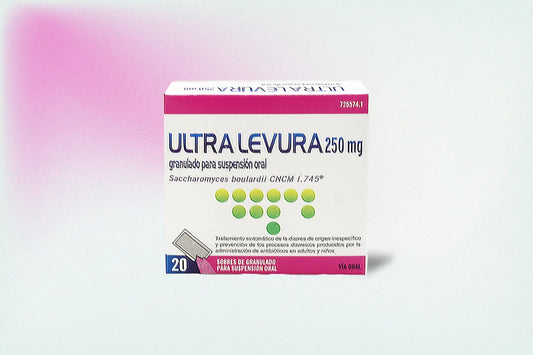 ULTRA LEVURA 250 MG GRANULADO PARA SUSPENSIÓN ORAL 20 SOBRES