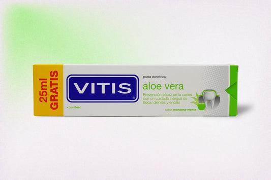 VITIS PASTA DENTÍFRICA ALOE VERA MANZANA-MENTA 125ML